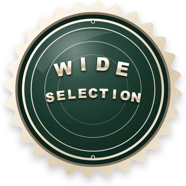 Wide Selection